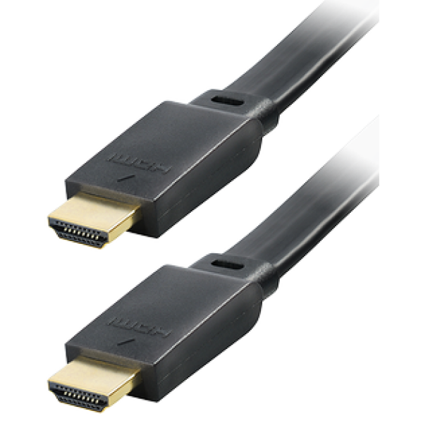 Hdmi kabel 0.5 mtr plat