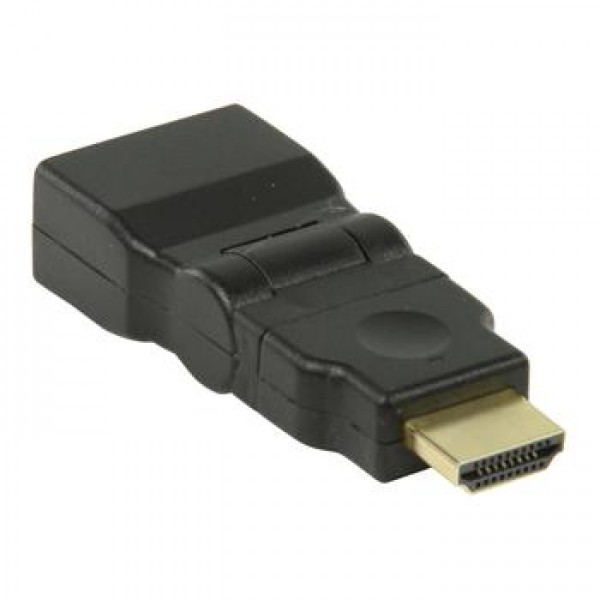 Hdmi adaptor haaks draaibaar